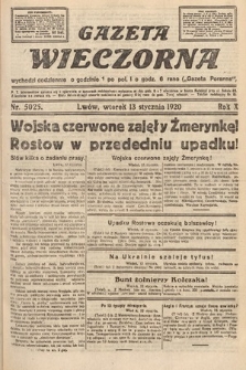 Gazeta Wieczorna. 1920, nr 5025