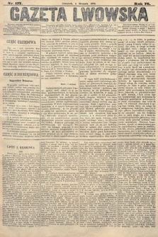 Gazeta Lwowska. 1886, nr 177