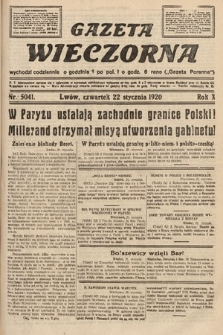 Gazeta Wieczorna. 1920, nr 5041