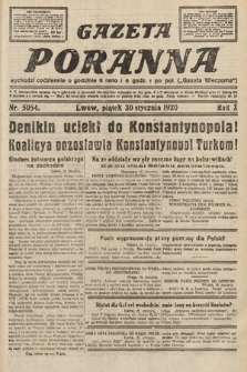 Gazeta Poranna. 1920, nr 5054