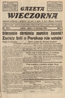 Gazeta Wieczorna. 1920, nr 5057