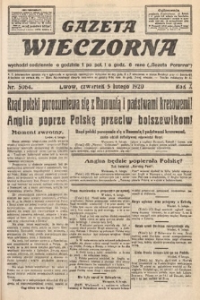 Gazeta Wieczorna. 1920, nr 5064