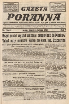 Gazeta Poranna. 1920, nr 5065
