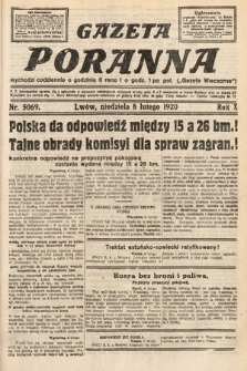 Gazeta Poranna. 1920, nr 5069