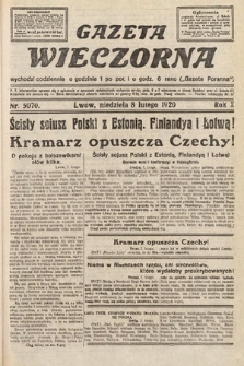 Gazeta Wieczorna. 1920, nr 5070
