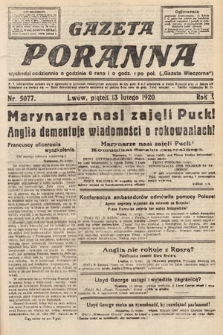 Gazeta Poranna. 1920, nr 5077