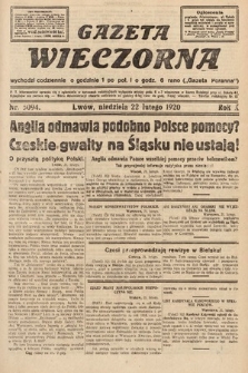 Gazeta Wieczorna. 1920, nr 5094