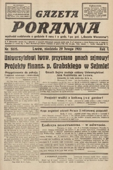 Gazeta Poranna. 1920, nr 5105