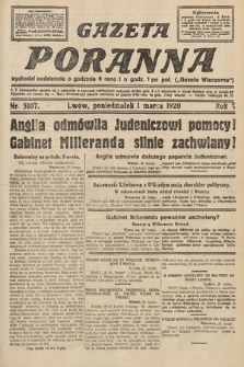 Gazeta Poranna. 1920, nr 5107