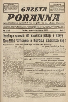 Gazeta Poranna. 1920, nr 5115