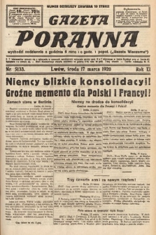 Gazeta Poranna. 1920, nr 5133