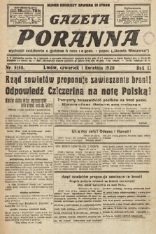 Gazeta Poranna. 1920, nr 5158