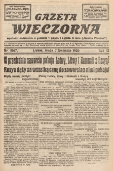 Gazeta Wieczorna. 1920, nr 5167