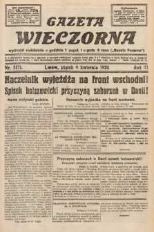 Gazeta Wieczorna. 1920, nr 5171