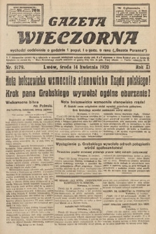 Gazeta Wieczorna. 1920, nr 5179