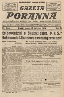 Gazeta Poranna. 1920, nr 5184