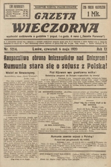 Gazeta Wieczorna. 1920, nr 5214