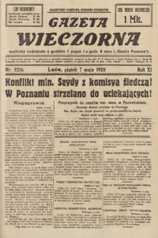 Gazeta Wieczorna. 1920, nr 5216