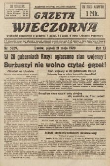 Gazeta Wieczorna. 1920, nr 5239