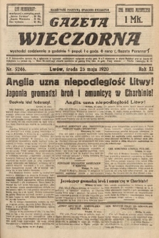 Gazeta Wieczorna. 1920, nr 5246