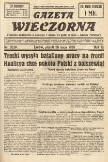 Gazeta Wieczorna. 1920, nr 5250