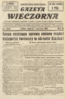 Gazeta Wieczorna. 1920, nr 5256