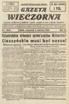 Gazeta Wieczorna. 1920, nr 5260