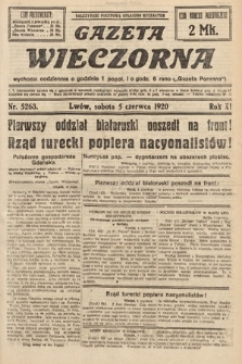 Gazeta Wieczorna. 1920, nr 5263