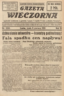 Gazeta Wieczorna. 1920, nr 5269