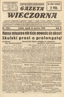 Gazeta Wieczorna. 1920, nr 5285