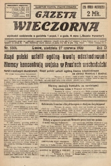 Gazeta Wieczorna. 1920, nr 5301