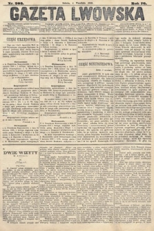 Gazeta Lwowska. 1886, nr 203