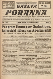 Gazeta Poranna. 1920, nr 5304