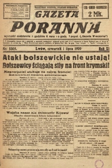 Gazeta Poranna. 1920, nr 5305