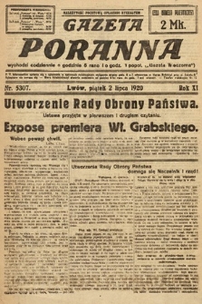 Gazeta Poranna. 1920, nr 5307