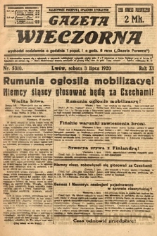 Gazeta Wieczorna. 1920, nr 5310