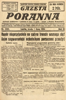 Gazeta Poranna. 1920, nr 5315