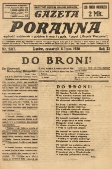 Gazeta Poranna. 1920, nr 5317