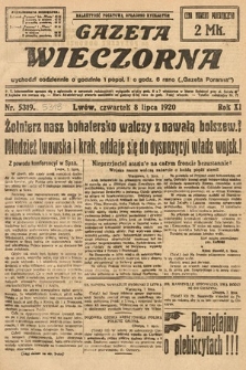 Gazeta Wieczorna. 1920, nr 5318