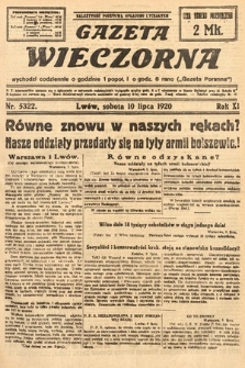 Gazeta Wieczorna. 1920, nr 5322