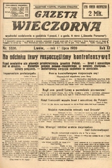 Gazeta Wieczorna. 1920, nr 5330