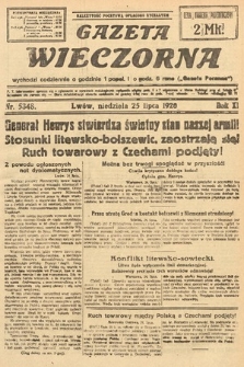 Gazeta Wieczorna. 1920, nr 5348