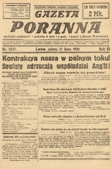 Gazeta Poranna. 1920, nr 5357