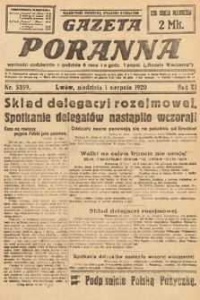 Gazeta Poranna. 1920, nr 5359