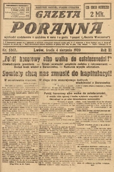 Gazeta Poranna. 1920, nr 5363
