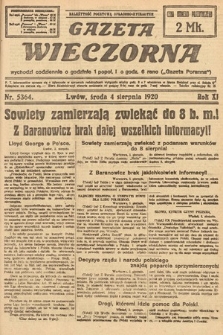 Gazeta Wieczorna. 1920, nr 5364