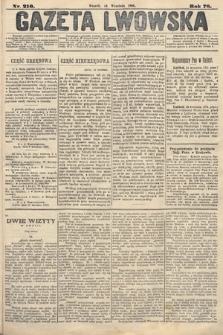 Gazeta Lwowska. 1886, nr 210