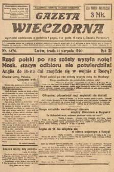 Gazeta Wieczorna. 1920, nr 5376