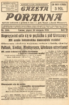 Gazeta Poranna. 1920, nr 5391