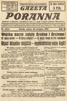 Gazeta Poranna. 1920, nr 5405